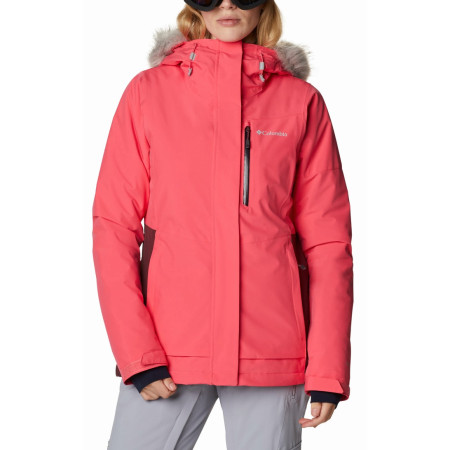 Damska kurtka narciarska Columbia Ava Alpine™ Insulated Jkt różowy BrightGeraniumMalbec