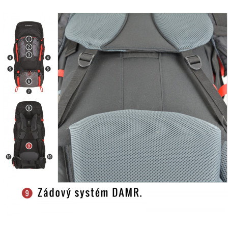 Plecak Husky Samont 60+10 L