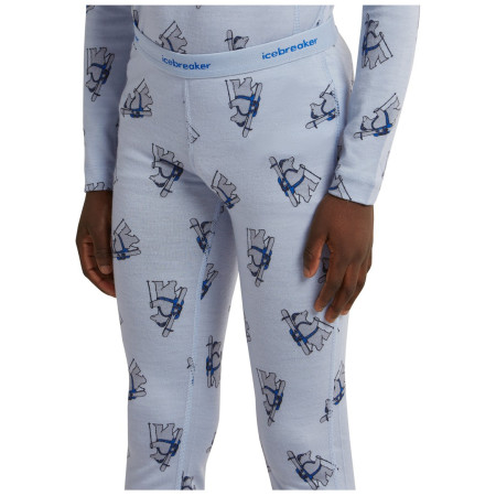 Dziecięce kalesony Icebreaker Kids M 200 Oasis Leggings Bear Tour AOP
