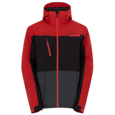 Męska kurtka narciarska Fundango Horatio Allmountain Jacket czerwony/czarny redorange