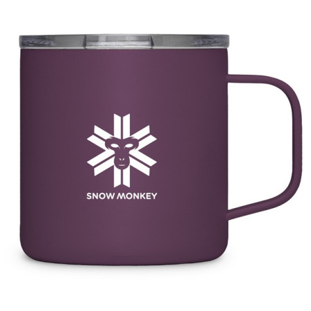 Kubek termiczny Snow Monkey Booster fioletowy plum