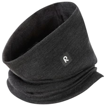 Komin wielofunkcyjny Reima Saarto Black Melange czarny/szary Black Melange