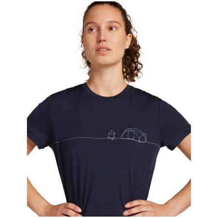 Damska koszulka Icebreaker W Mer 150 Tech Lite SS Tee Single Line C