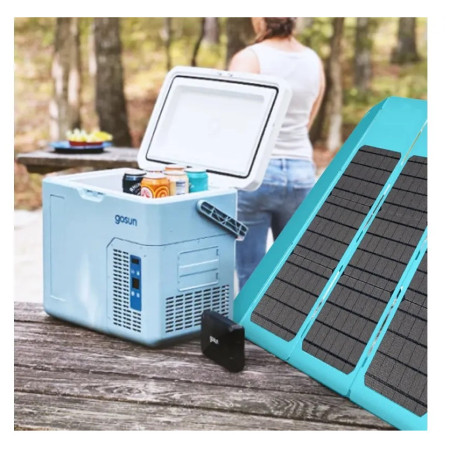 Osłona przeciwsłoneczna GoSun Shield 60W solarna, ładująca osłona przeciwsłoneczna do samochodu