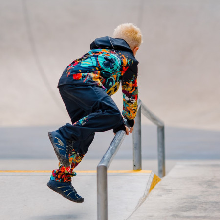 Dziecięce spodnie softshellowe WAMU Game On