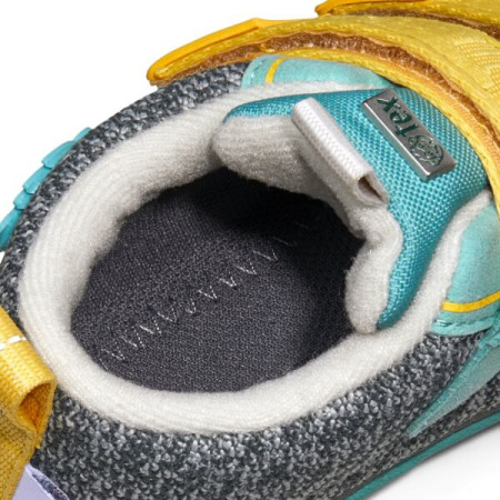 Buty barefoot dziecięce Affenzahn Low Boot Knit Happy Rhino