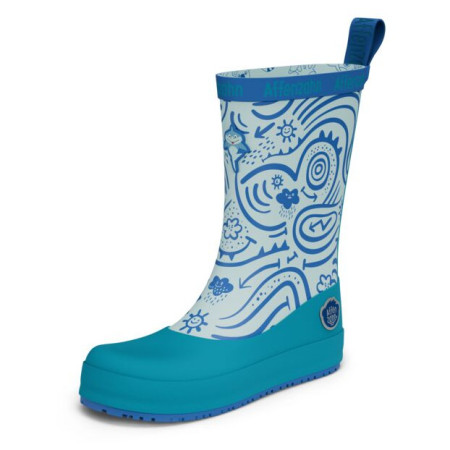 Kalosze dziecięce Affenzahn Rainboot Vegan Plashy Shark
