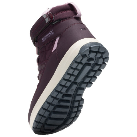 Dziecięce buty zimowe Regatta Elbourne Junior Fig/Powder Lilac