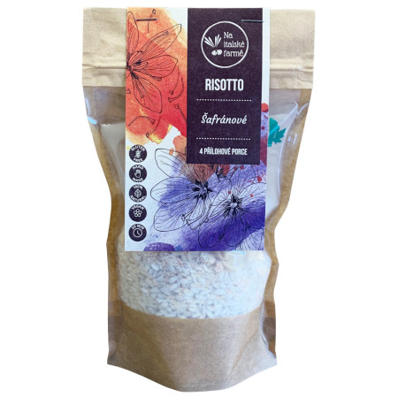 Gotowe jedzenie Na Italské farmě Risotto šafránové brązowy