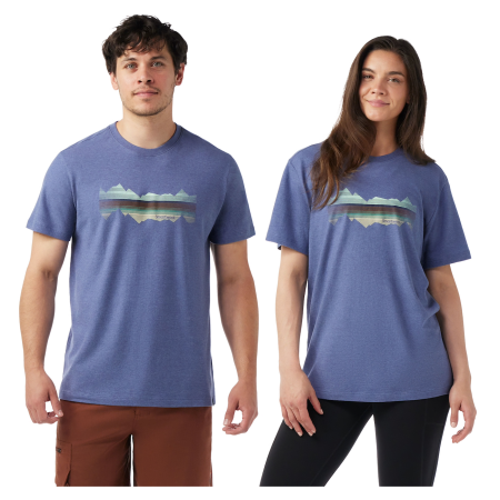 Koszulka Smartwool Mountain Horizon Short Sleeve Graphic T