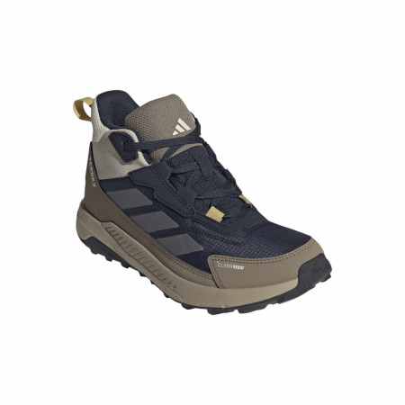 Buty dziecięce Adidas Terrex Anylander Mid Climaproof J Blue