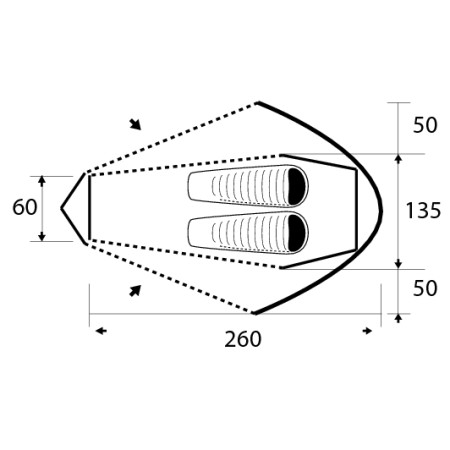 Namiot turystyczny Trimm Bivak-D