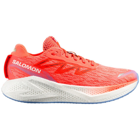Buty męskie Salomon Aero Glide 4 czerwony Neon Flame / White / Persian Jewel