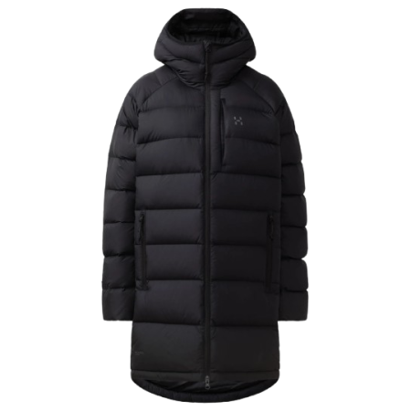 Płaszcz damski Haglöfs Rosson Down czarny True Black
