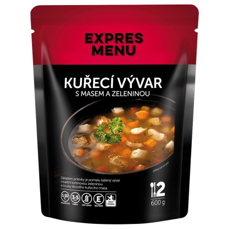 Zupa Expres menu Rosół z kurczaka z warzywami (2 porcje)
