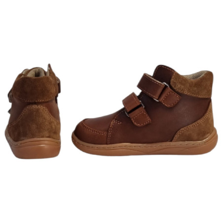 Buty barefoot dziecięce beBare 3602SA Tan
