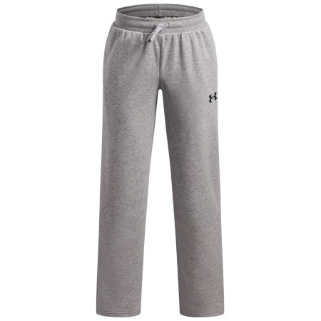 Dziecięce spodnie dresowe Under Armour RIVAL LW PANT Gray szary Gray