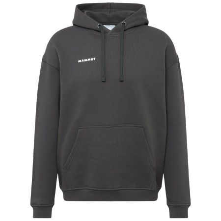 Bluza męska Mammut Mammut Base ML Hoody Men Mini Logo ciemnoszary gabbro
