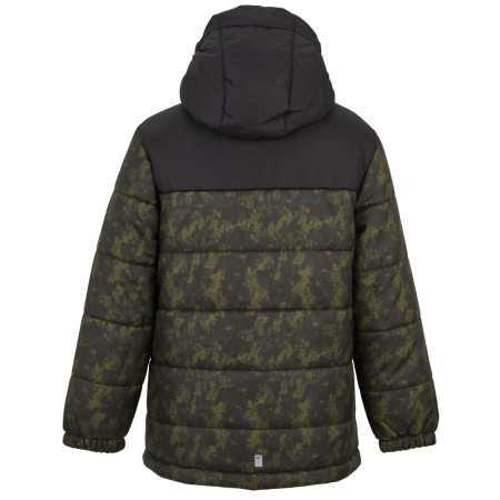 Dziecięca kurtka zimowa Regatta Lofthouse Black/Distress Camo