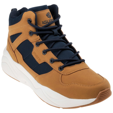 Buty męskie Iguana Laupen Mid brązowy Camel/Navy