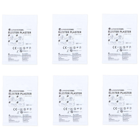 Plastry samoprzylepne Lifesystems Blister Plasters 6 Pack