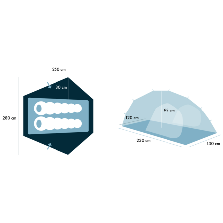 Namiot turystyczny Warg Kodiak 2