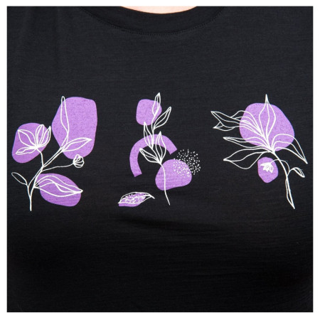 Damska koszulka Sensor Merino Air Bloom