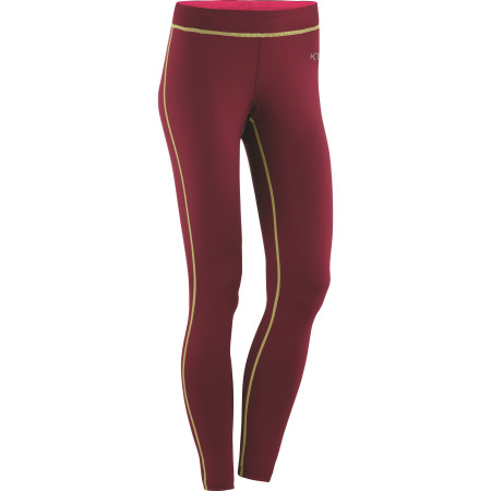Damskie legginsy Kari Traa Nora Tights bordowy Blush