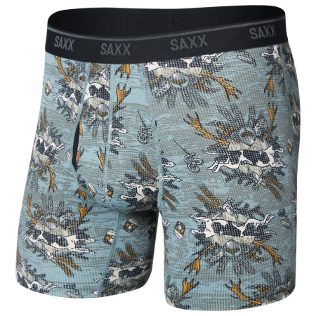 Bokserki Saxx Quest Quick Dry Mesh Boxer Brief Fly