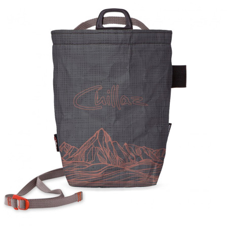 Worek na magnezję Chillaz Chillaz Mountains zarys Anthrazith