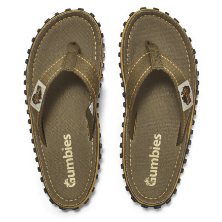 Japonki męskie Gumbies Classic Khaki zielony khaki