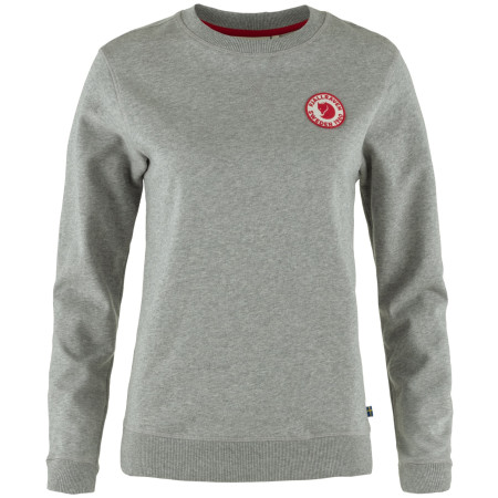 Sweter damski Fjällräven 1960 Logo Badge Sweater jasnoszary Grey-Melange
