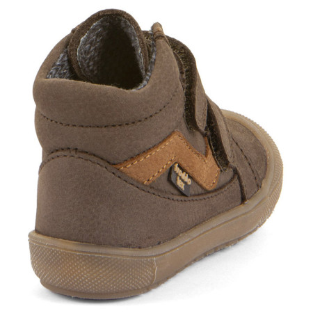 Dziecięce całoroczne buty barefoot Frodo Ollie Tex Brown