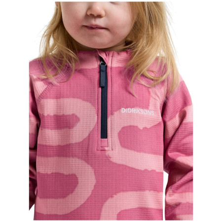 Bielizna funkcjonalna dla dzieci Didriksons Jadis Kids Pr Set 5 Path Heather Pink