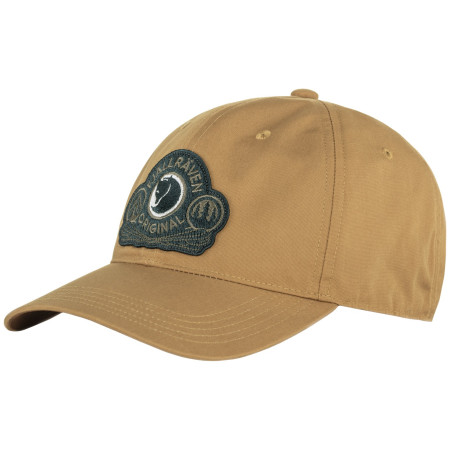 Bejsbolówka Fjällräven Classic Badge Cap jasnobrązowy