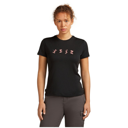 Koszulka damska Icebreaker Women Merino 150 Tech Lite SS Tee Snow Day