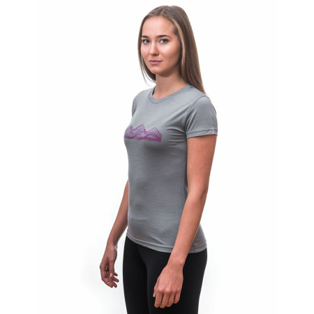 Damska koszulka Sensor Merino Active PT Mountains