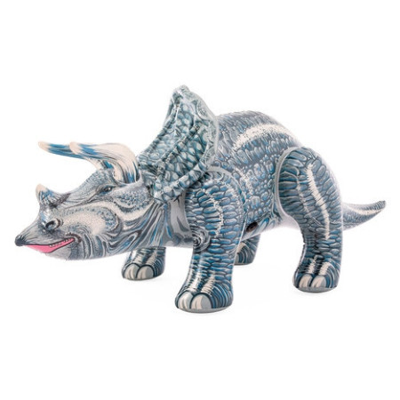 Nadmuchiwana zabawka Intex Dinosaurus niebieski Triceratops
