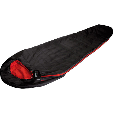 Śpiwór High Peak Pak 600 (2019) czarny/czerwony