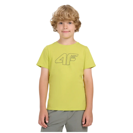 T-shirt dziecięcy 4F Tshirt M2417 Lemon
