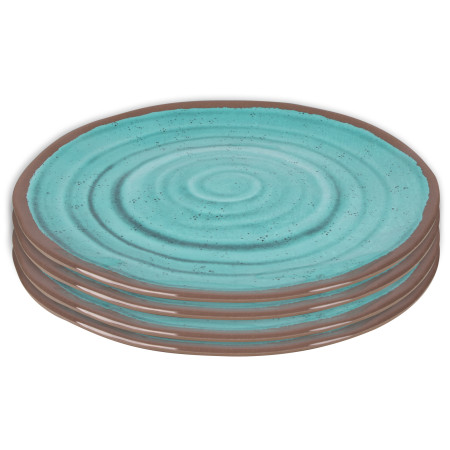 Zestaw talerzy Bo-Camp Breakfast plate Halo 4 ks