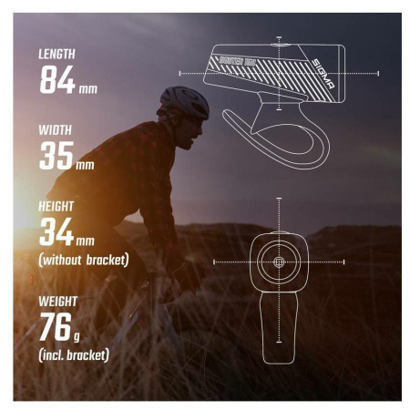 Zestaw oświetlenia Sigma Buster 150 + Nyte 10