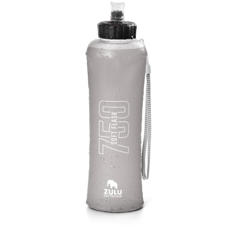 Składana butelka Zulu Soft Flask 750 szary grey