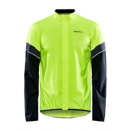 Męska kurtka rowerowa Craft CORE Endur Hydro żółty/czarny Flumino/Black