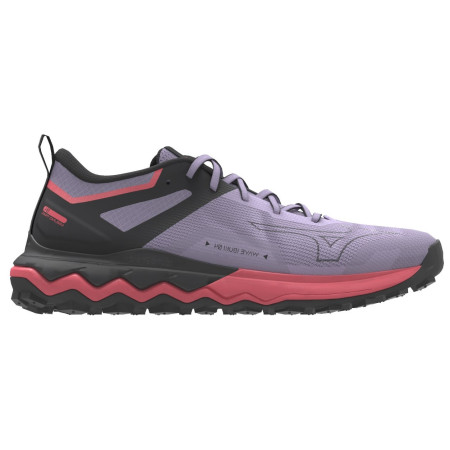 Damskie buty do biegania Mizuno Wave Ibuki 4 fioletowy/czarny PLilac/BlkOyster/SKCoral