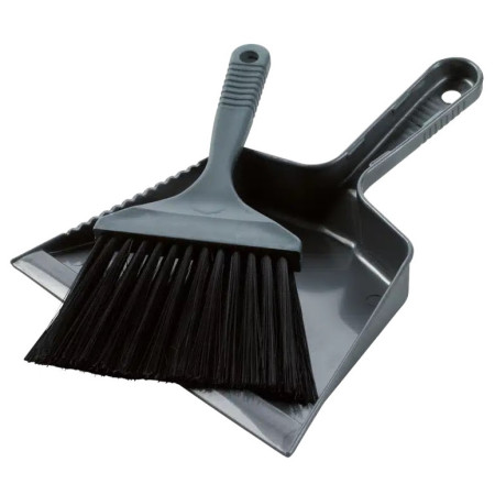 Zmiotka Easy Camp Dustpan and Brush szary Black & Grey