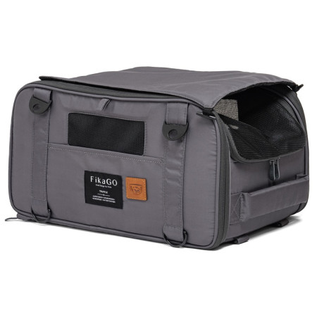 Transporter dla psa FikaGo Truffle szary Grey