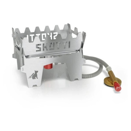 Kuchenka kempingowa SKOTTI Booster srebrny ocelová