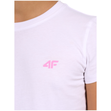 T-shirt dziecięcy 4F Tshirt F3615 White