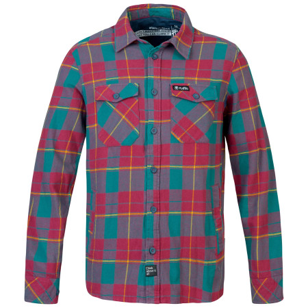 Koszula męska Rafiki Virage czerwony/niebieski jalapeno plaid